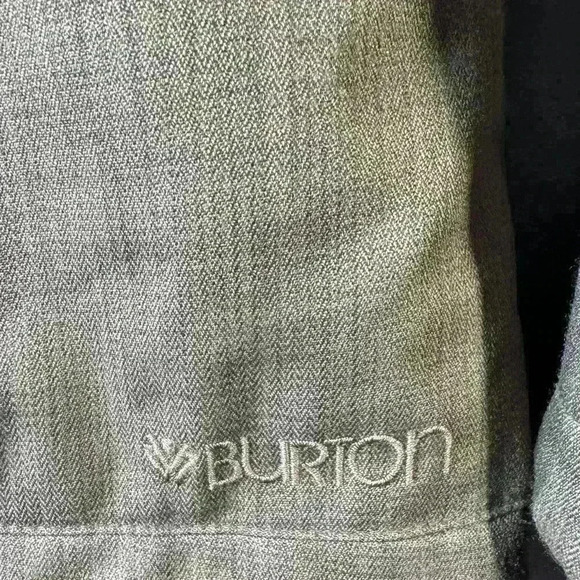 Burton White Collection Hunter Green Ski Jacket Purple Lining Medium DryRide - Picture 9 of 11